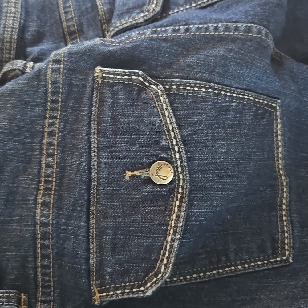 Just My Size Blue Ankle Cropped Jeans - Picture 5 of 6